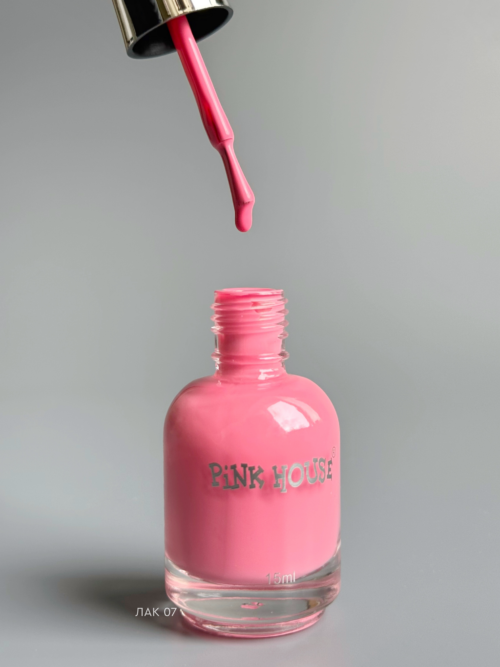 Лак д/ногтей Pink House №07, 15 мл