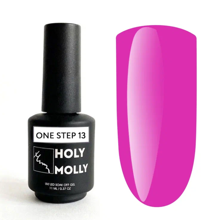Holy Molly Гель-лак One Step 3 in 1 №13, 11мл.