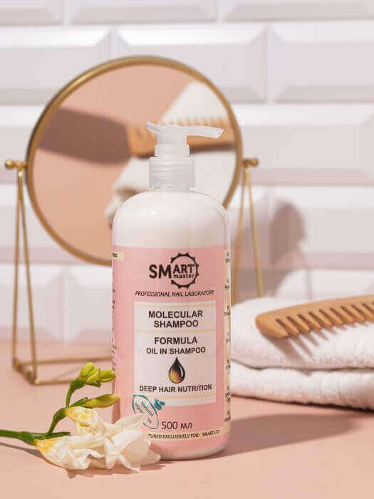 Молекулярный шампунь Smart oil formula 500 мл.