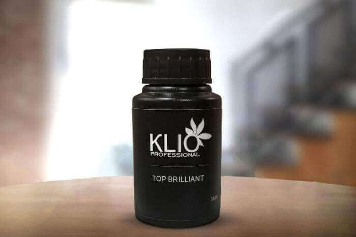 KLIO Топ BRILLIANT UV 30мл с узким горлышком