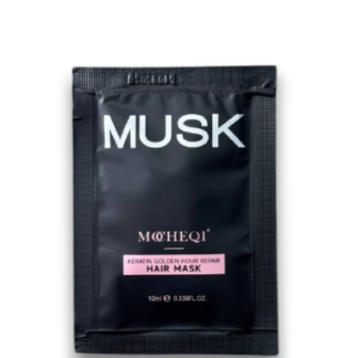 Пробник 10 мл MOCHEQI Маска кератиновая с аминокислотами и экстрактом камелии Golden Series