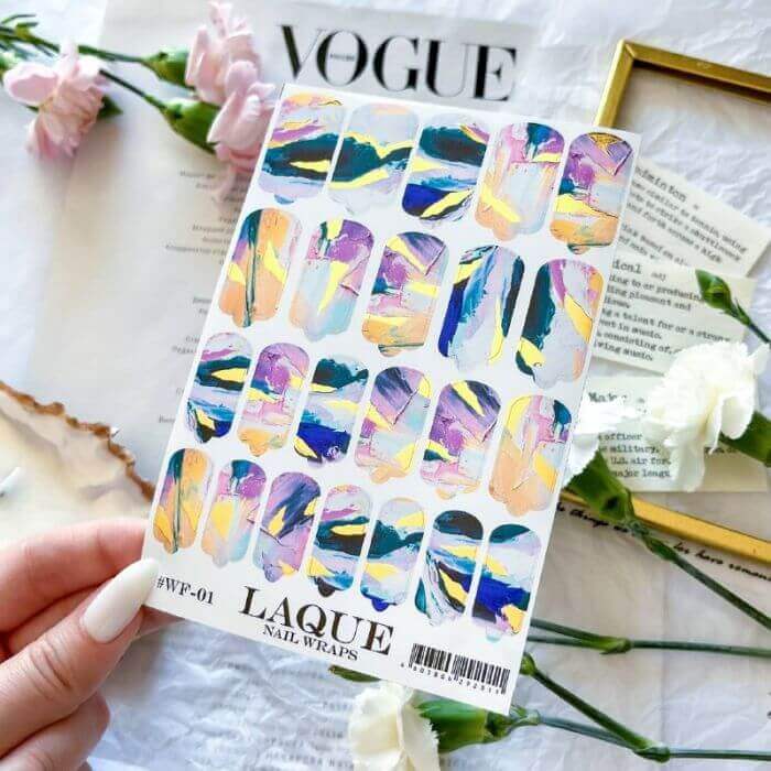 Пленки Laque Nail WRAPS FOIL №01