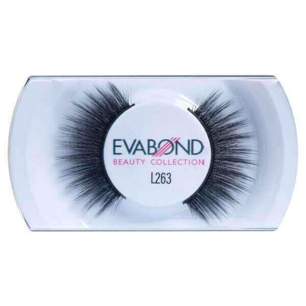 Ресницы накладные черные Evabond 09 L263