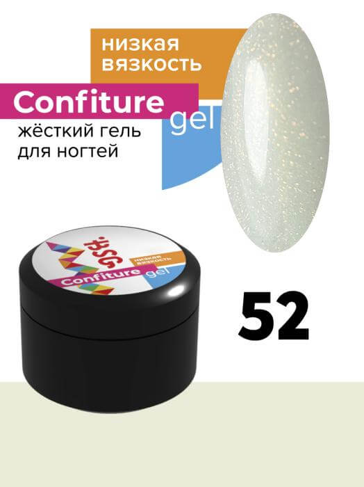Жёсткий гель для наращивания Konfityur №052 НИЗКАЯ ВЯЗКОСТЬ 13 г