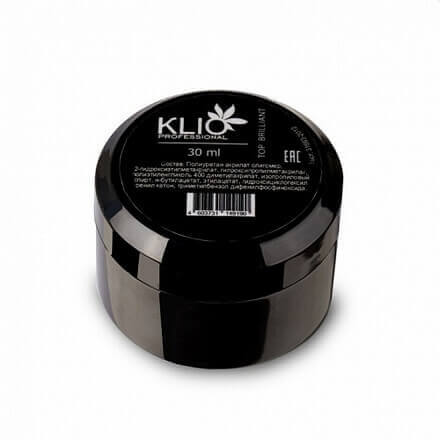 KLIO Топ BRILLIANT UV 30мл с широким горлышком — изображение 2
