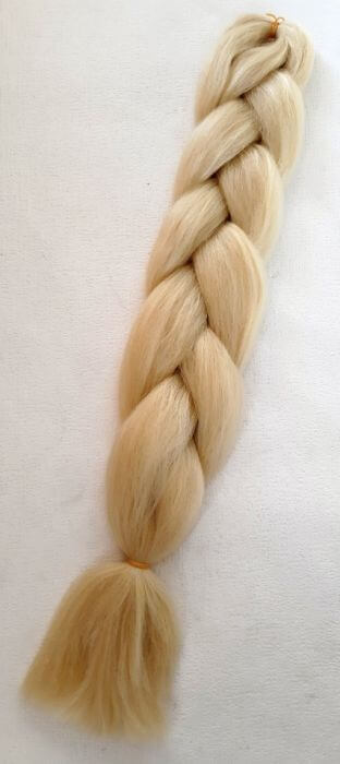 Канекалон однотонный 60см 100гр A11 блонди (613)