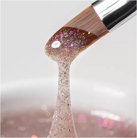 Моделирующий УФ-гель светоотражающий BUILDER UV GEL REFLECTIVE DIAMOND 2.0, 15г №9876 — изображение 2
