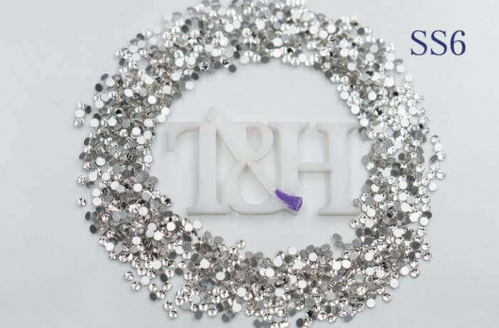 Стразы 1440шт. "Swarovski" SS 6 Crystal прозрачные