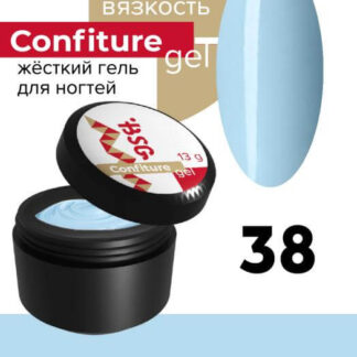 Жёсткий гель для наращивания Konfityur ВЫСОКАЯ ВЯЗКОСТЬ №038, 13 г