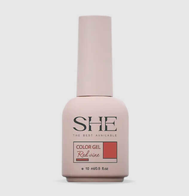 Гель-лак SHE Red wine 255, 10ml