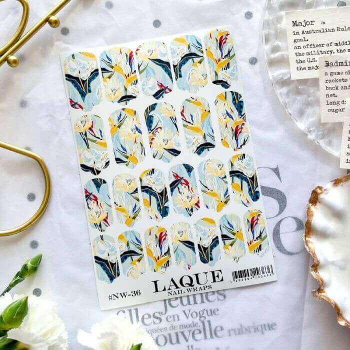 Пленки Laque Nail Wraps №36