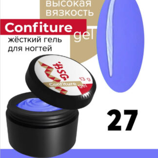 Жёсткий гель для наращивания Konfityur ВЫСОКАЯ ВЯЗКОСТЬ №027, 13 г
