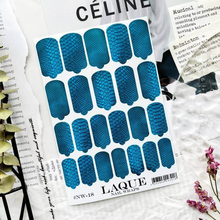 Пленки Laque Nail Wraps №18