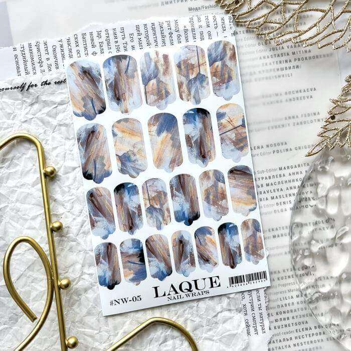 Пленки Laque Nail Wraps №05