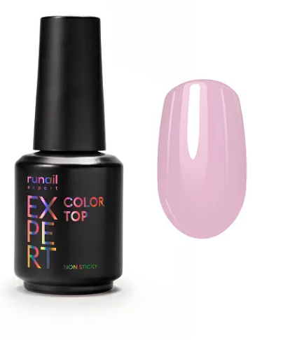 Топ цветной Top Color Non Sticky Runail Expert №156, 18 мл