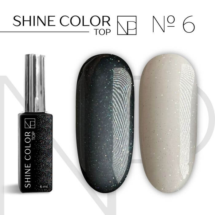 Top Shine Color 6 ml №06 Nartist