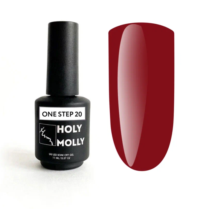 Holy Molly Гель-лак One Step 3 in 1 №20, 11мл.
