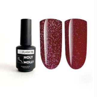 Holy Molly Гель-лак Flash 15, 11мл.