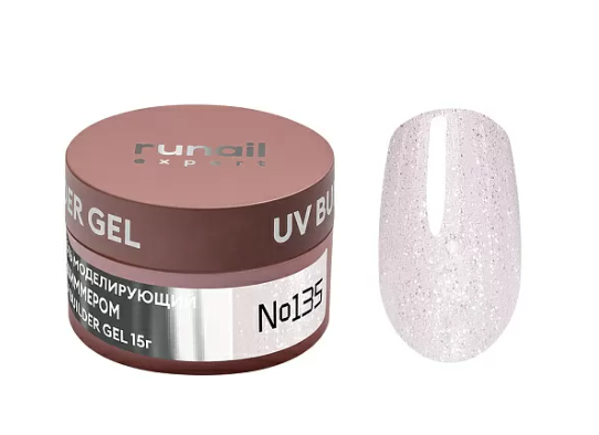 ruNail Гель моделирующий UV BUILDER GEL Runail Expert №135, 15г