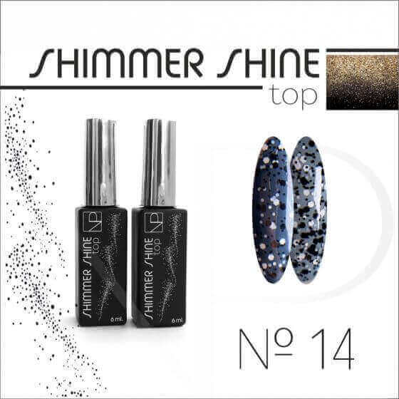 Top Shimmer Shine 6 ml №14 Nartist