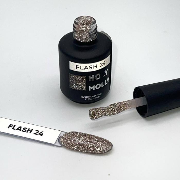 Holy Molly Гель-лак Flash 24, 11мл.