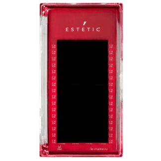 Ресницы черные Le Maitre "Estetic" 16 линий C 0.07 7 mm
