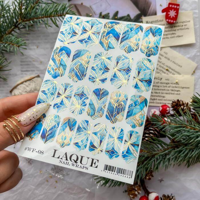 Пленки Laque Nail WRAPS FOIL №08
