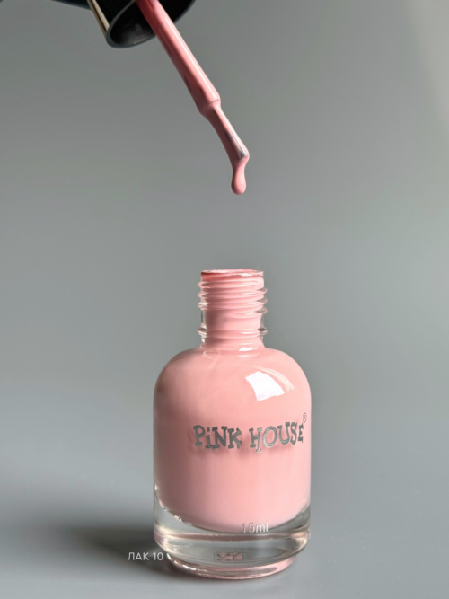 Лак д/ногтей Pink House №10, 15 мл