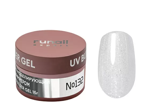 ruNail Гель моделирующий UV BUILDER GEL Runail Expert №132, 15г
