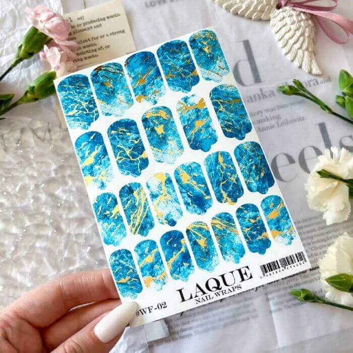 Пленки Laque Nail WRAPS FOIL №02