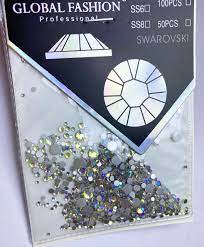 Стразы "Swarovski" SS 12 MIX