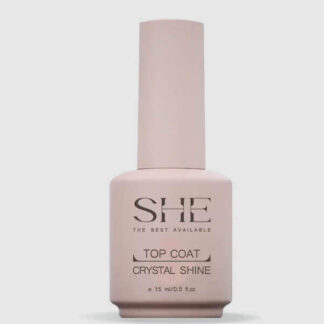 SHE Top COAT CRYSTAL SHINE, 15 ml