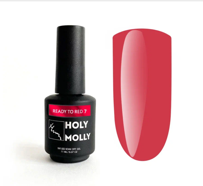 Holy Molly Гель-лак Ready to Red 07, 11мл.