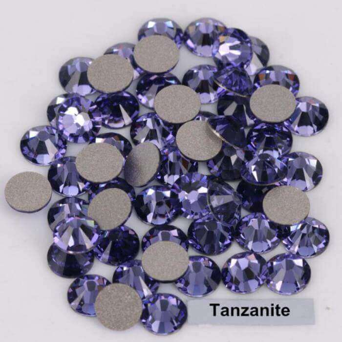 Стразы "Swarovski" SS 5 Tanzanite (светло-фиолет) — изображение 2