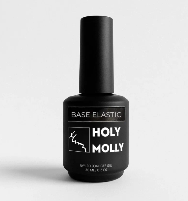 Holy Molly Base Elastic Rubber, 30мл. Флакон с кистью