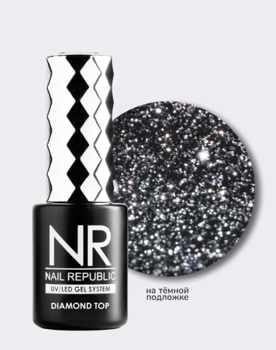 Nail Republic TOP DIAMOND №9 FLASH 10 ml
